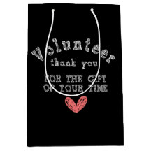 Volontaire Merci Cadeau Goodie Sac