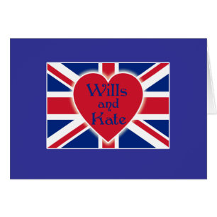 Volontés et Kate avec Union Jack sur des T-shirts,