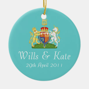 Volontés et ornement royal de souvenir de mariage