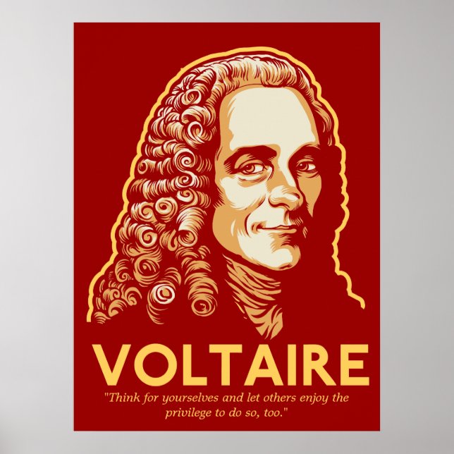 Voltaire Customizable Print (Front)