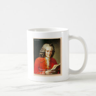 Voltaire "No Enemies" Wisdom Quote Gifts Tees Etc Coffee Mug