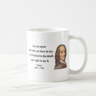 Voltaire Quote 1b Coffee Mug