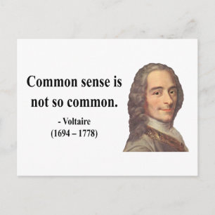 Voltaire Quote 3b Postcard