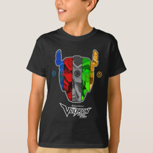 Voltron   Pilots In Voltron Head T-Shirt