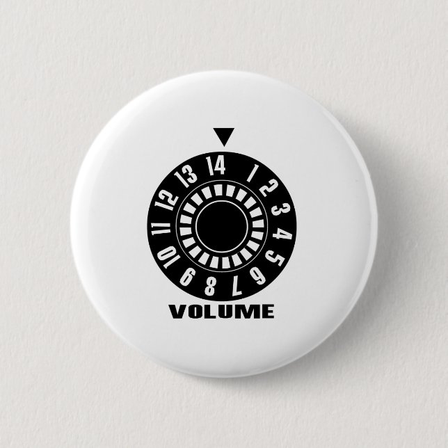 Volume 2 Inch Round Button (Front)
