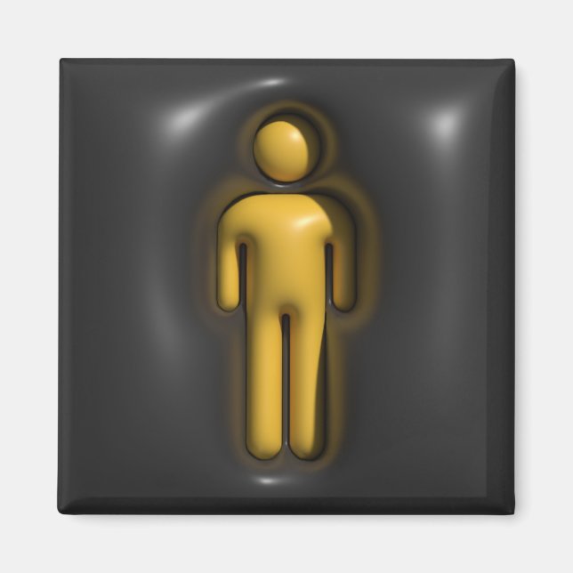 Volume, boy, man magnet (Front)