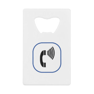 Volume Control Telephone Credit Card Bottle Opener