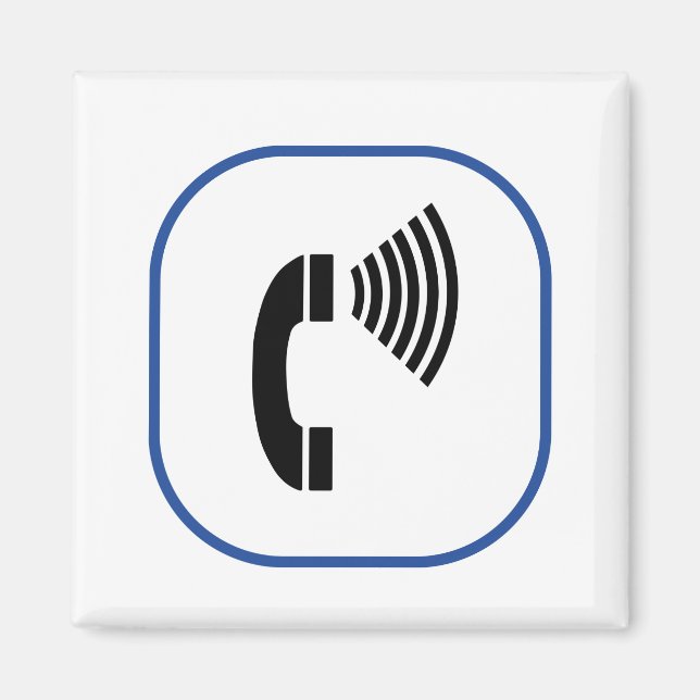 Volume Control Telephone Magnet (Front)