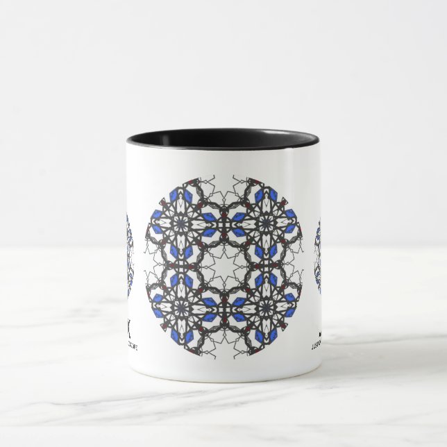 Volume four's kaleidoscope art thirty-five mug (Center)