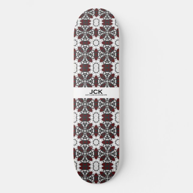 Volume four's kaleidoscope art thirty-one skateboard (Front)