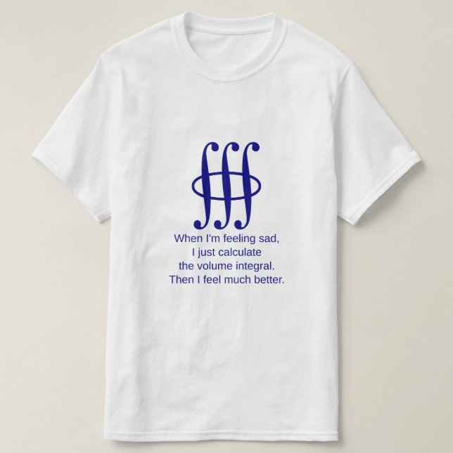 ∰ Volume Integral T-Shirt (Design Front)