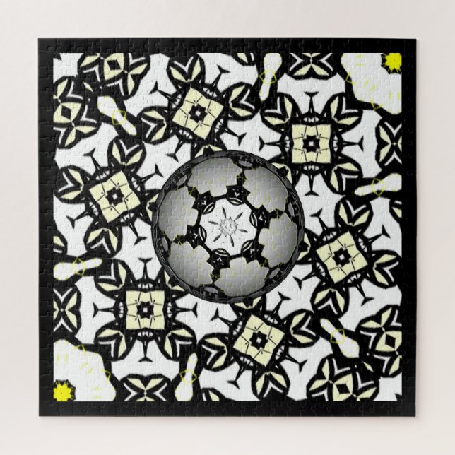 Volume one's kaleidoscope art four jigsaw puzzle (Vertical)