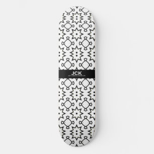Volume one's kaleidoscope art fourteen skateboard
