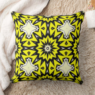 Volume one's kaleidoscope art thirty-two throw pillow
