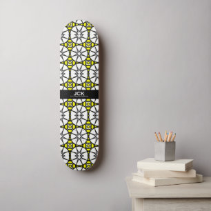 Volume one's kaleidoscope art twenty skateboard