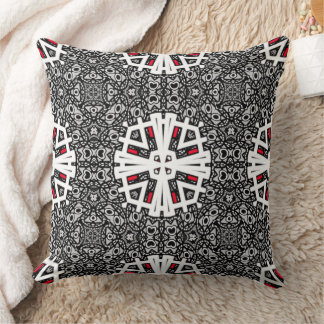 Volume sixteen's kaleidoscope art forty throw pillow