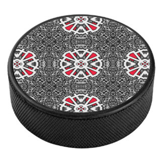 Volume sixteen's kaleidoscope art one hockey puck