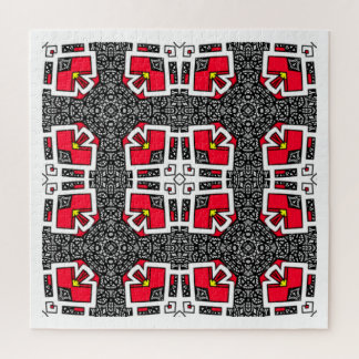 Volume sixteen's kaleidoscope art sixteen jigsaw puzzle
