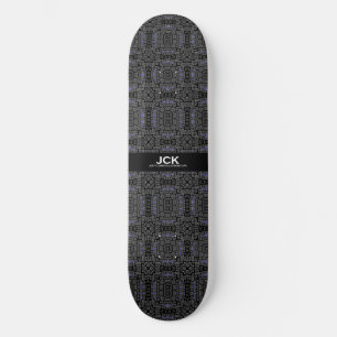 Volume thirteen's kaleidoscope art ten skateboard