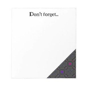 Volume thirteen's kaleidoscope art twenty-one notepad