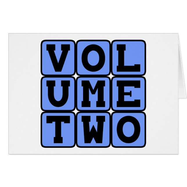 Volume Two, Second Volume (Front Horizontal)
