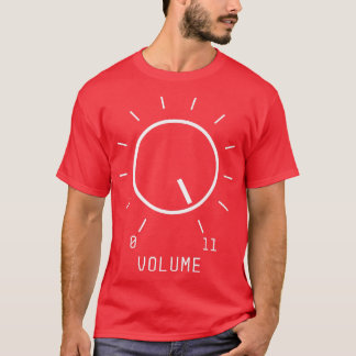 Volume Up to 11 These go to 11 Amplifier Cool Guit T-Shirt