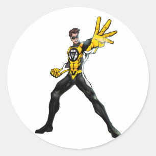 Voluntaryist Action Hero Sticker