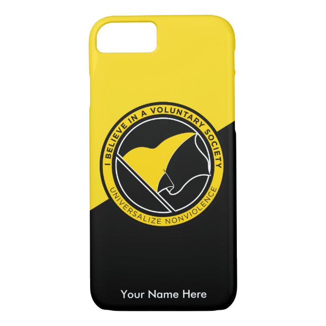 Voluntaryist Case-Mate iPhone Case (Back)