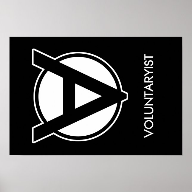 Voluntaryist Poster 19 by 13 (Front)