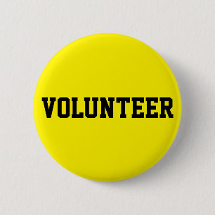 Volunteer 2 Inch Round Button