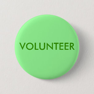 VOLUNTEER 2 INCH ROUND BUTTON