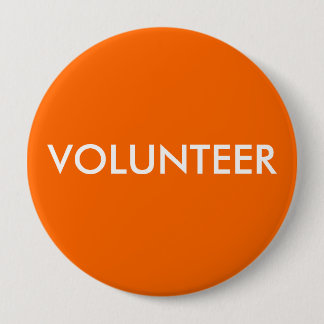 VOLUNTEER 4 INCH ROUND BUTTON