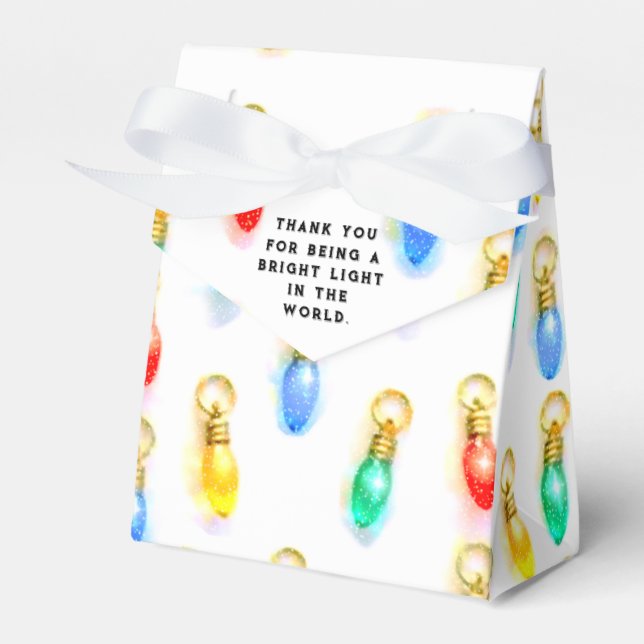Volunteer Appreciation Favor Box (Front Side)