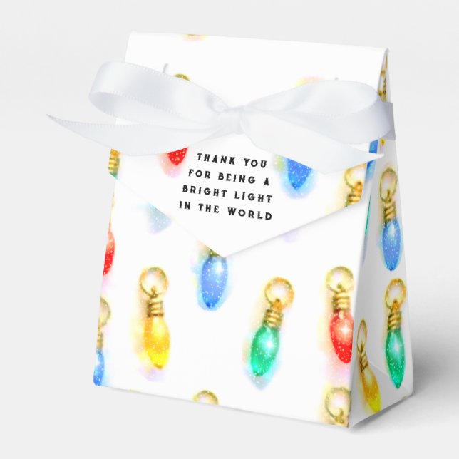 Volunteer Appreciation Favor Box (Front Side)