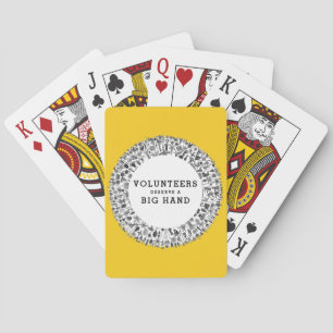 Volunteer Appreciation Gifts Playing Cards
