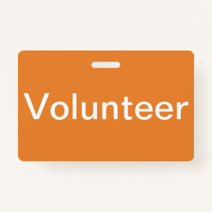 Volunteer Badge