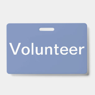 Volunteer Badge
