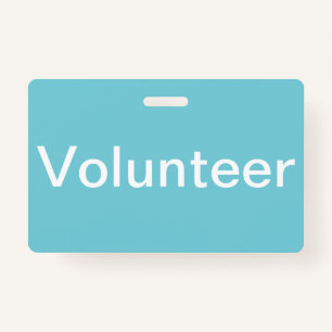 Volunteer Badge