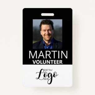 Volunteer Badge Custom Name Tag