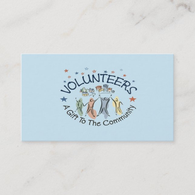 Volunteer Business Card (Front)