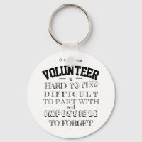 Volunteer button Appreciation Gift Thank you quote