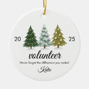 Volunteer Christmas Gift, Volunteer Ornament