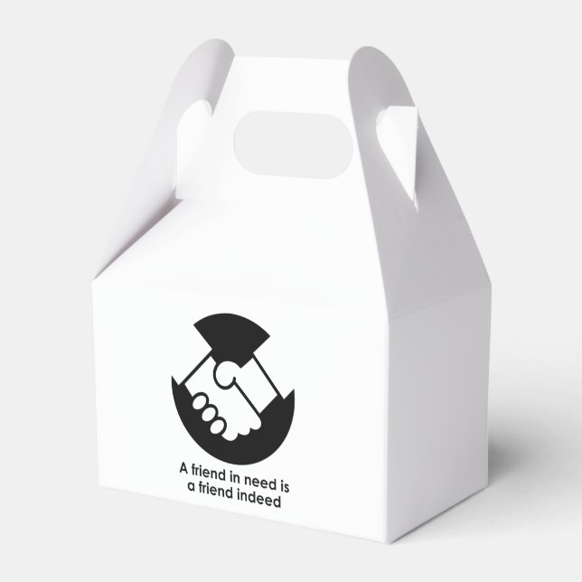 Volunteer Favor Box (Front Side)