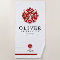 Volunteer Firefighter | Maltese Cross Symbol