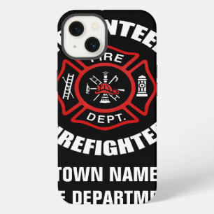 Volunteer Firefighter Name Template iPhone 13 Case