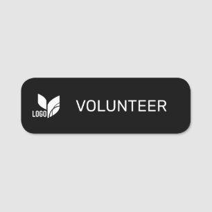 Volunteer Logo Name Tag