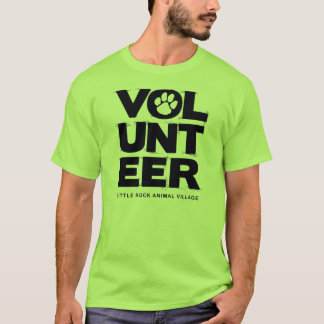 "Volunteer, LRAV" T-shirt (Lime Green)