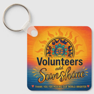 Volunteer Sunshine  Keychain