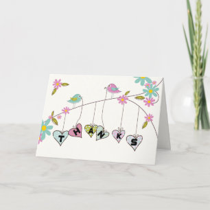 Volunteer Thank You Birds Card