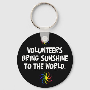 Volunteers bring sunshine to the world keychain